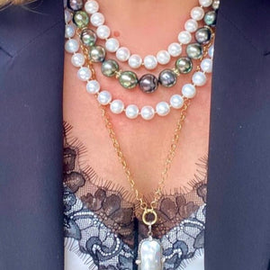 TAHITIAN PEARL NECKLACE - MAHANA