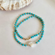 Load image into Gallery viewer, TURQUOISE NECKLACE - IVY
