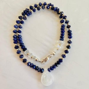 LAPIS NECKLACE -LARA