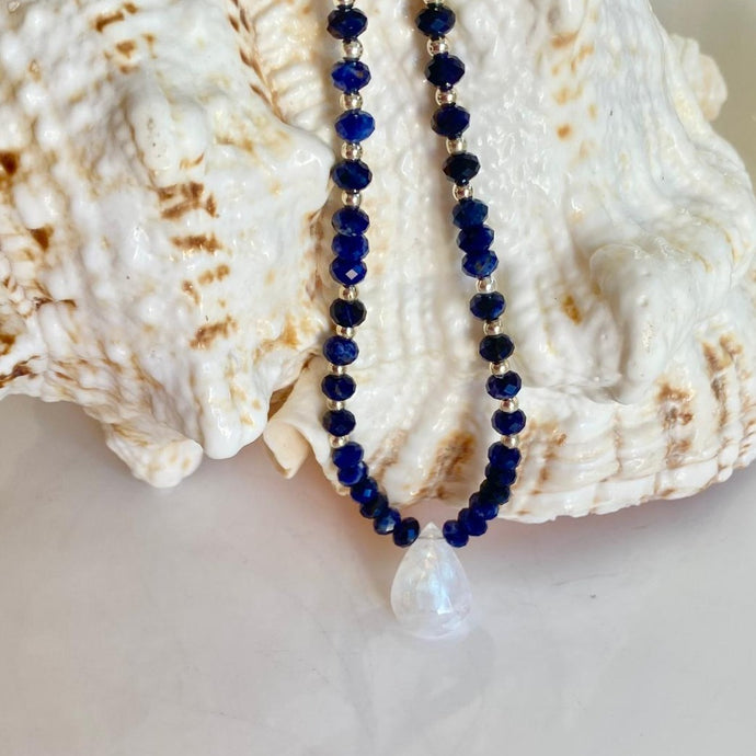 LAPIS NECKLACE -LARA