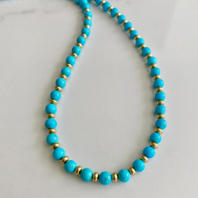 TURQUOISE NECKLACE - SLEEPING BEAUTY