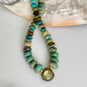 KINGMAN TURQUOISE NECKLACE - FORTUNA